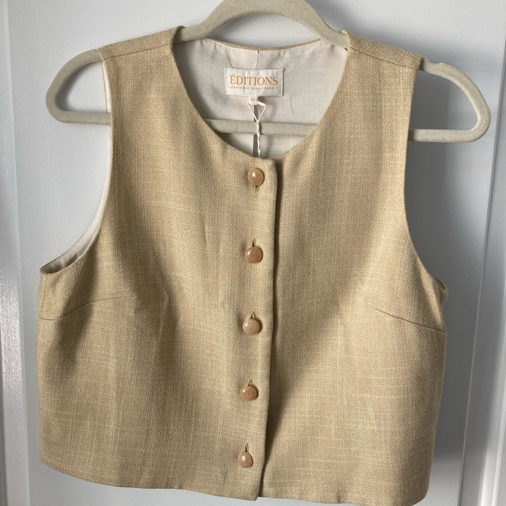 Altea Blouse Beige Sezane NWT